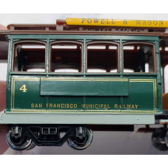 Vintage San Francisco Railway #4 Powell & Mason HO Scale Cable Car - Picture 7 of 11